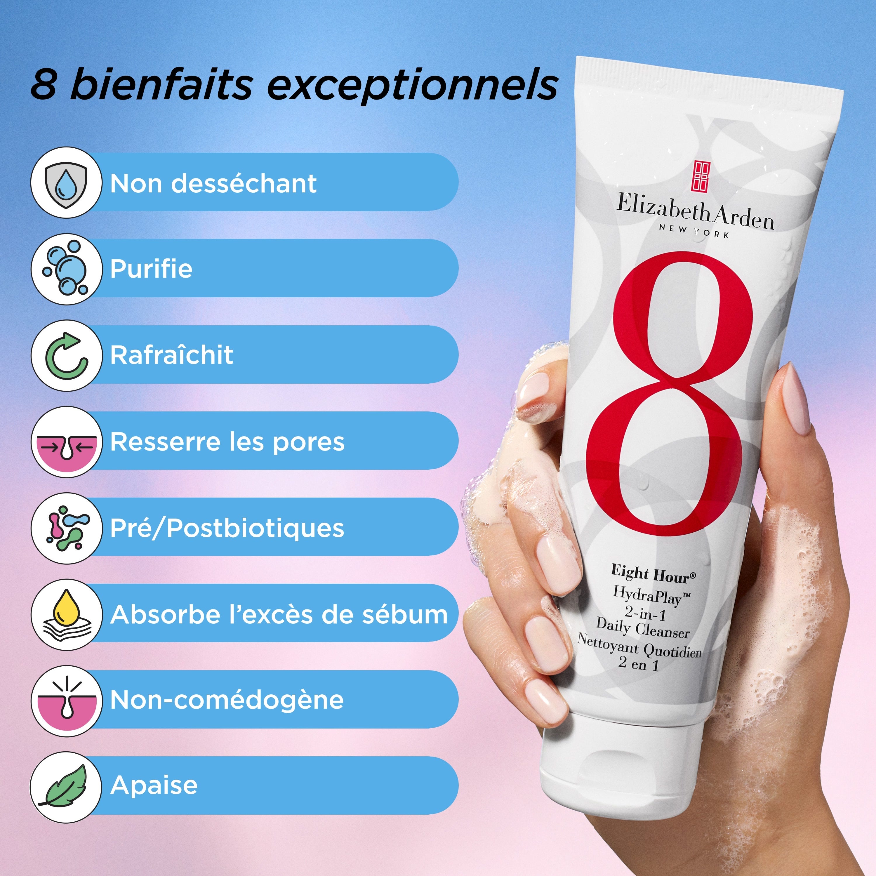 Makeup Remover - Hydraplay Eight Hour®