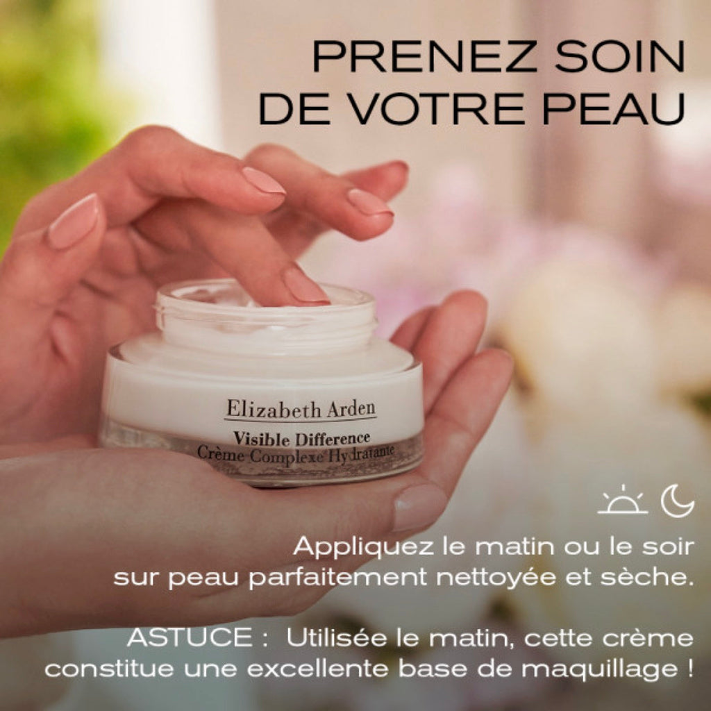 Coffret - Visible Difference Duo De Soins Pour Une Peau Éclatante, Crème De Jour Et Gel Hydratants, Raffermit, Soin Anti-Âge