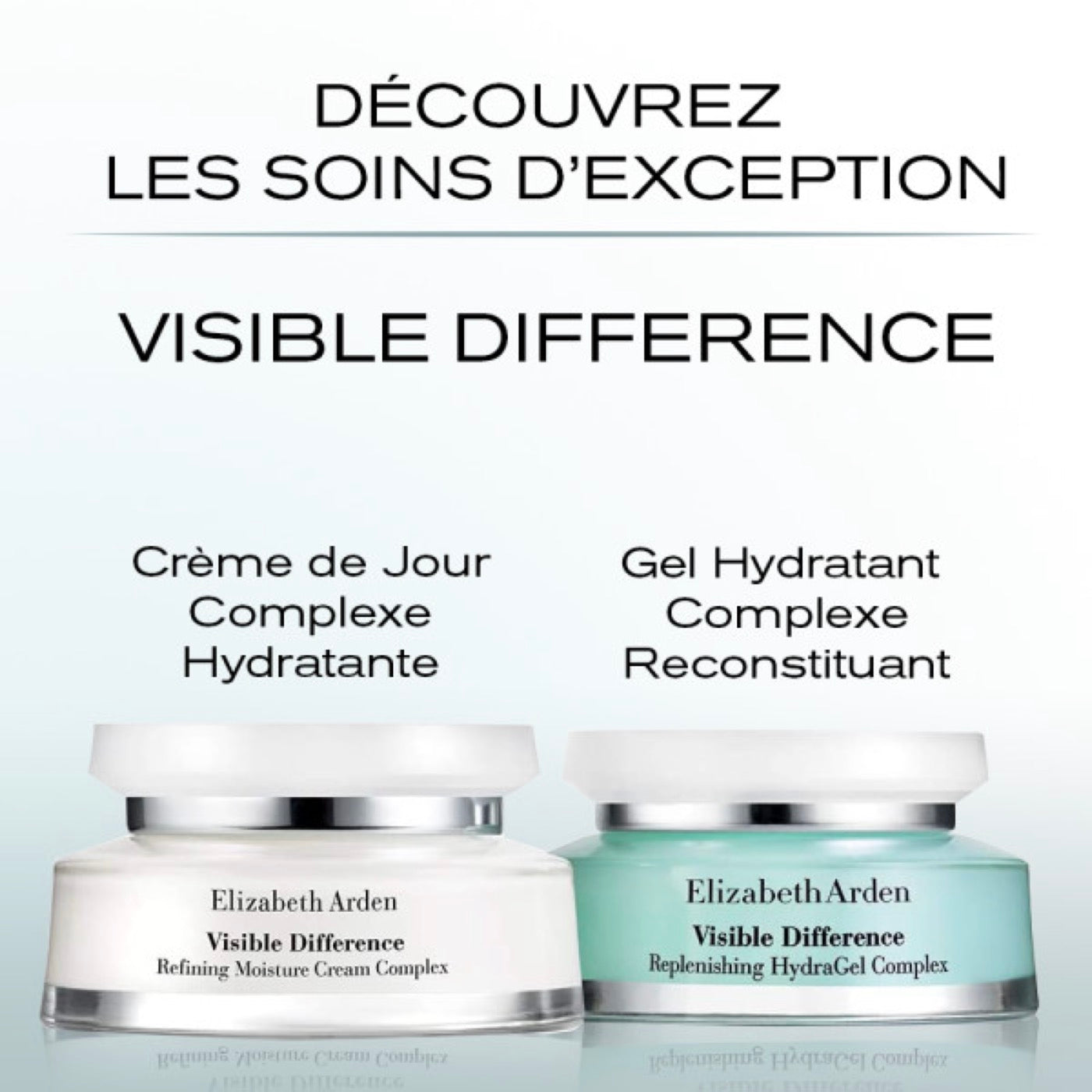Coffret - Visible Difference Duo De Soins Pour Une Peau Éclatante, Crème De Jour Et Gel Hydratants, Raffermit, Soin Anti-Âge