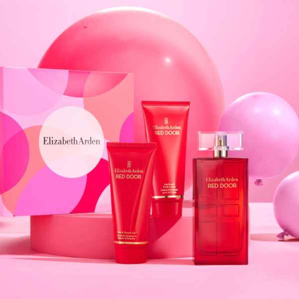 Trio Gift Set - Elizabeth Arden Red Door, Floral Scent, Glamorous and Elegant Fragrance