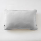 Removable Cushion Cover with Piping - Double Plain Cotton Gauze - Gaia - Cloud