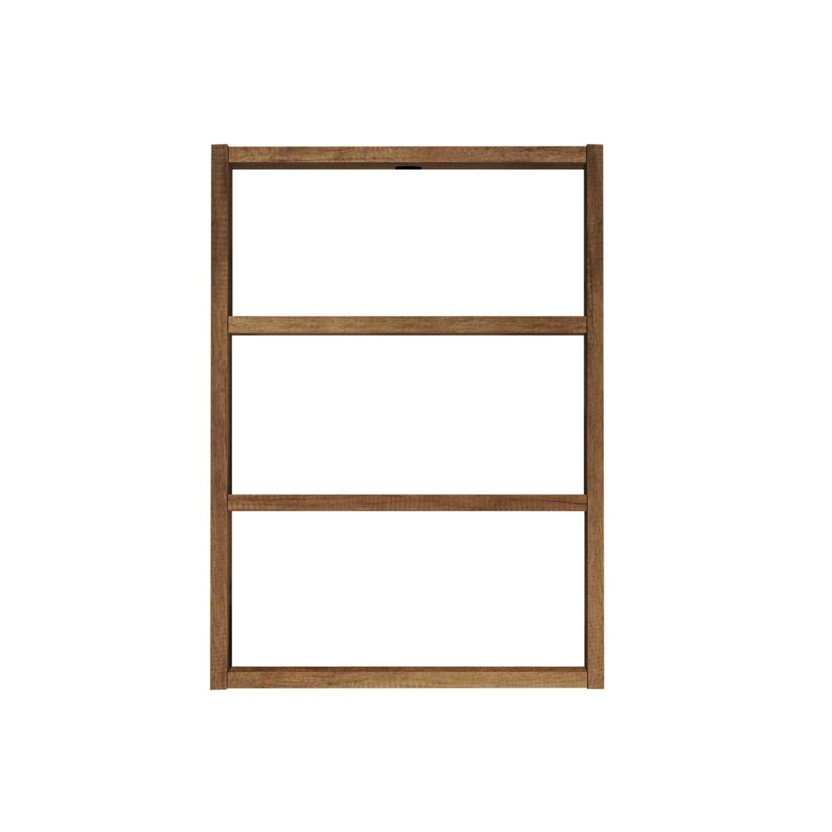 Emma - 3-Shelf Wall Shelf - Walnut