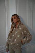 Valentin Fleece Sweatshirt - Beige