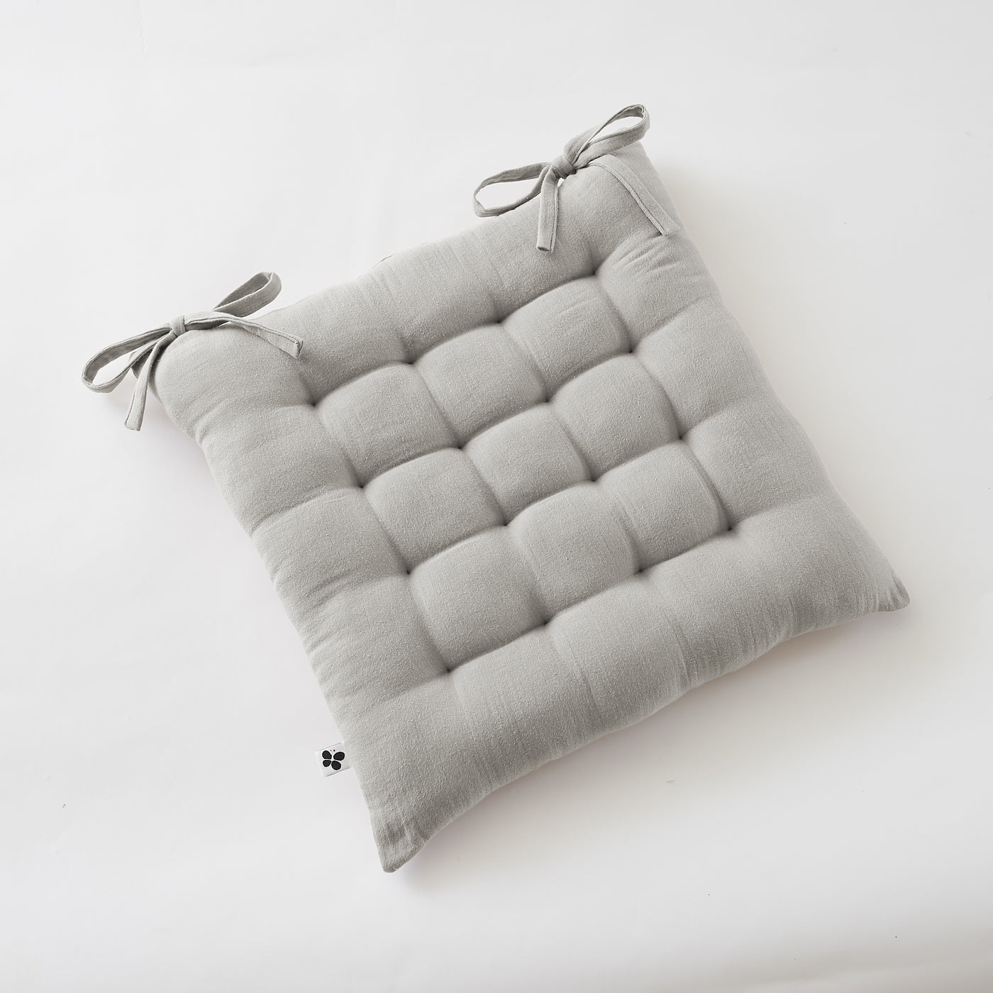 Gaïa - Assise Matelassée - Double Gaze De Coton Unie - Nuage