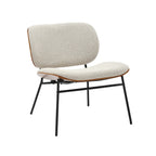 Aurel - Fauteuil - Tissu - Écru