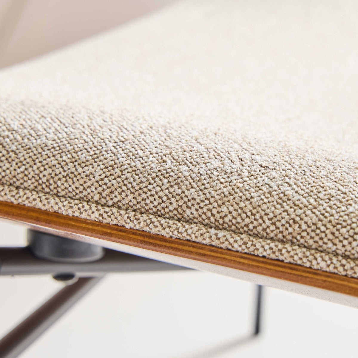Aurel - Fauteuil - Tissu - Écru
