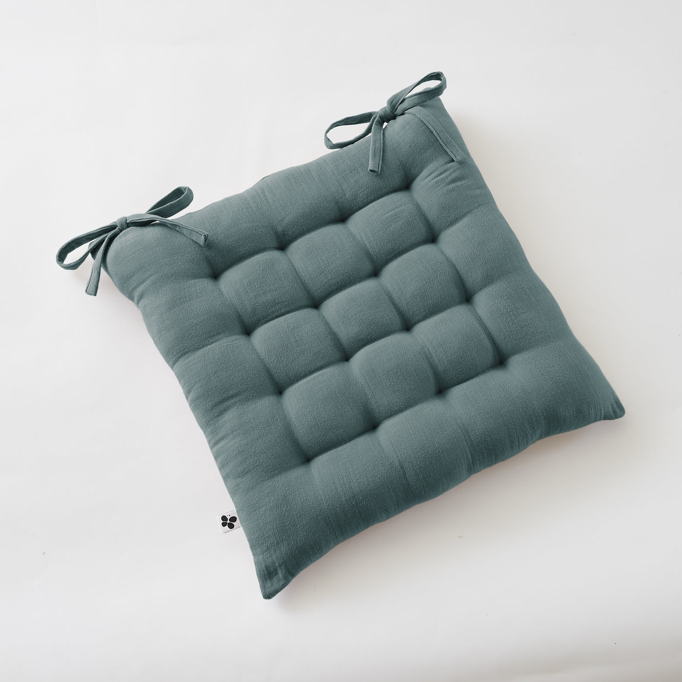 Gaïa - Assise Matelassée - Double Gaze De Coton Unie - Canard