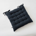 Gaïa - Assise Matelassée - Double Gaze De Coton Unie - Minuit