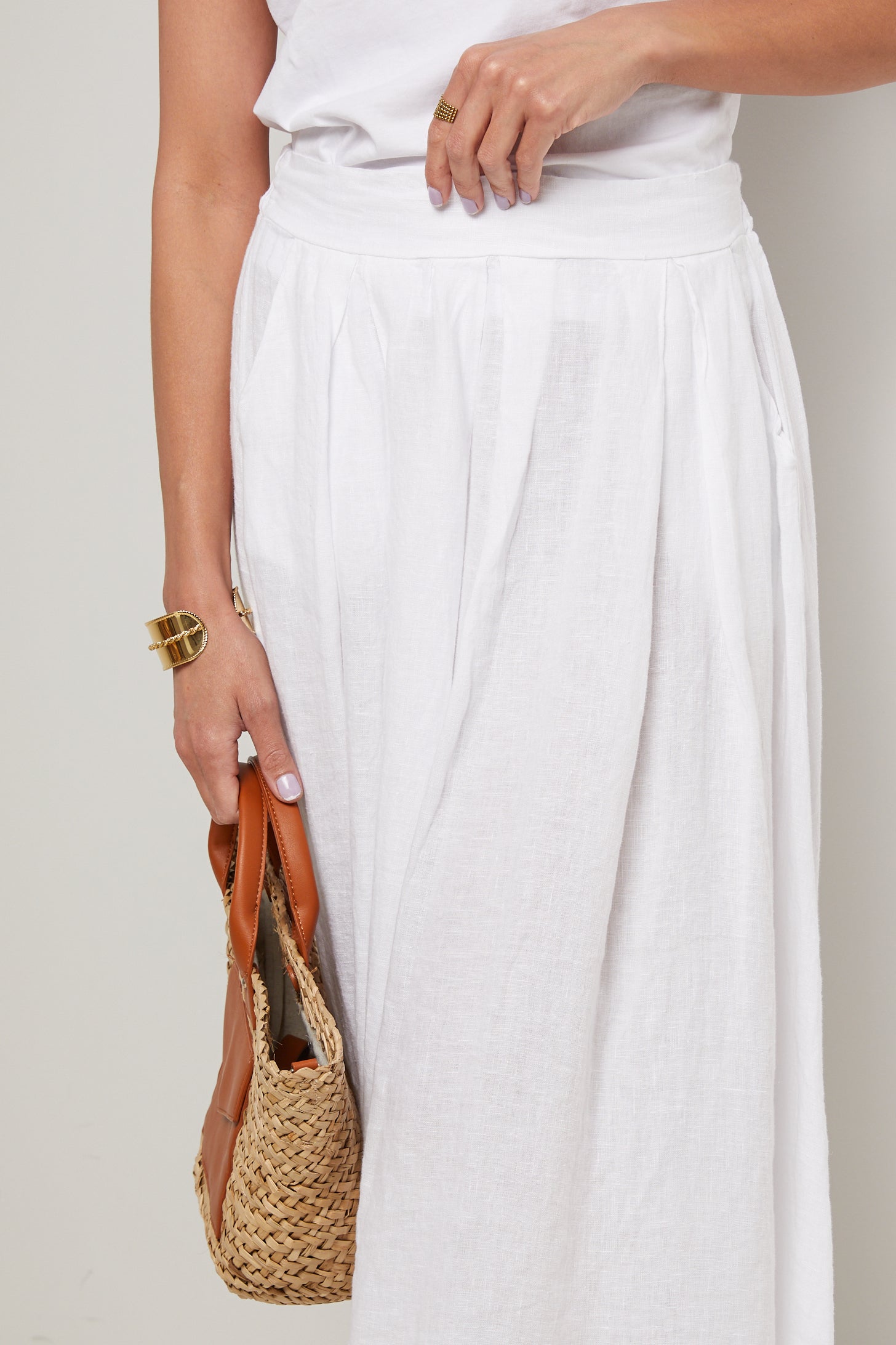 Skirt - White - Women