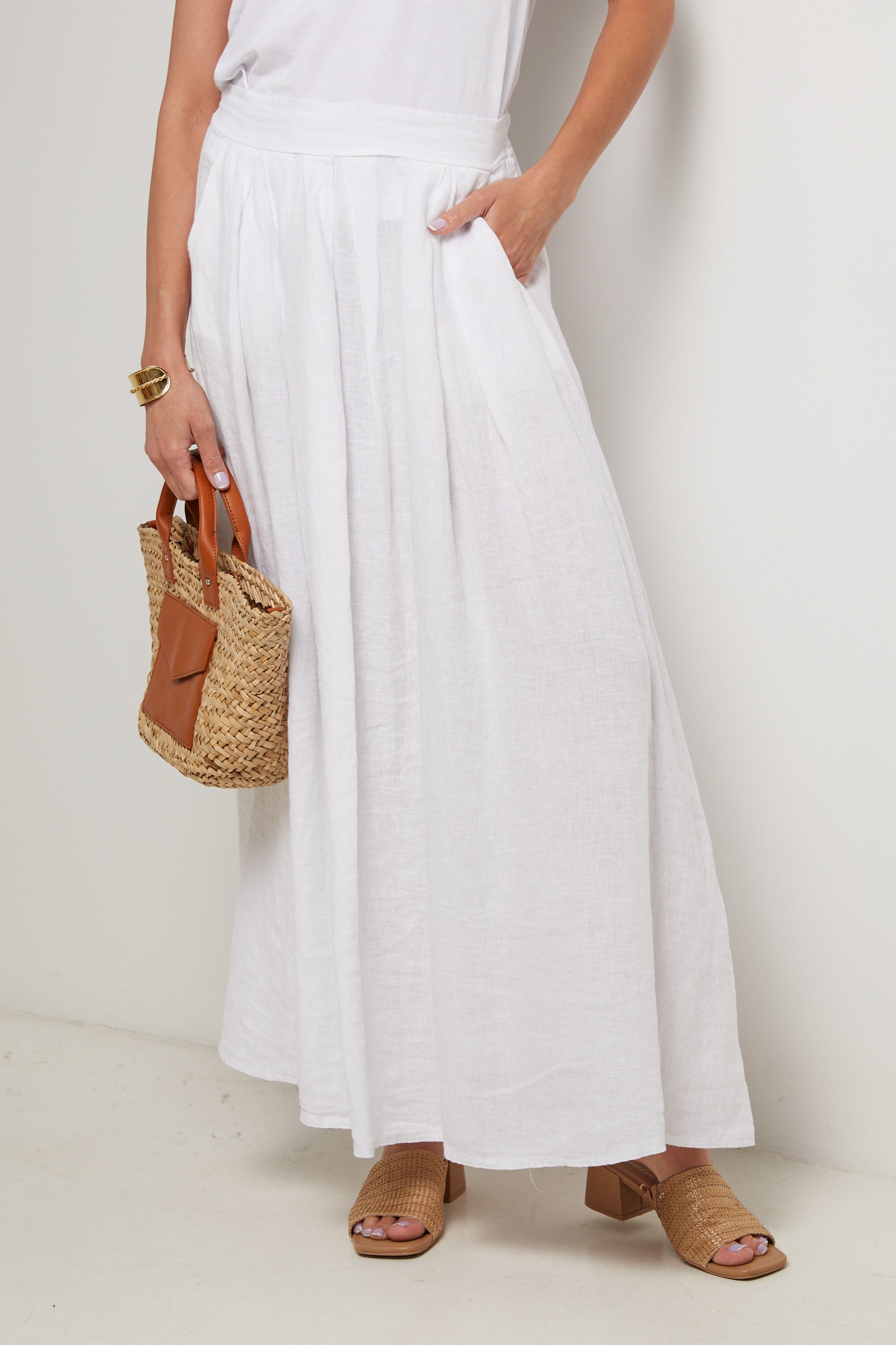 Skirt - White - Women