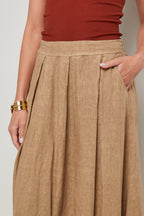 Jupe - Camel - Femme