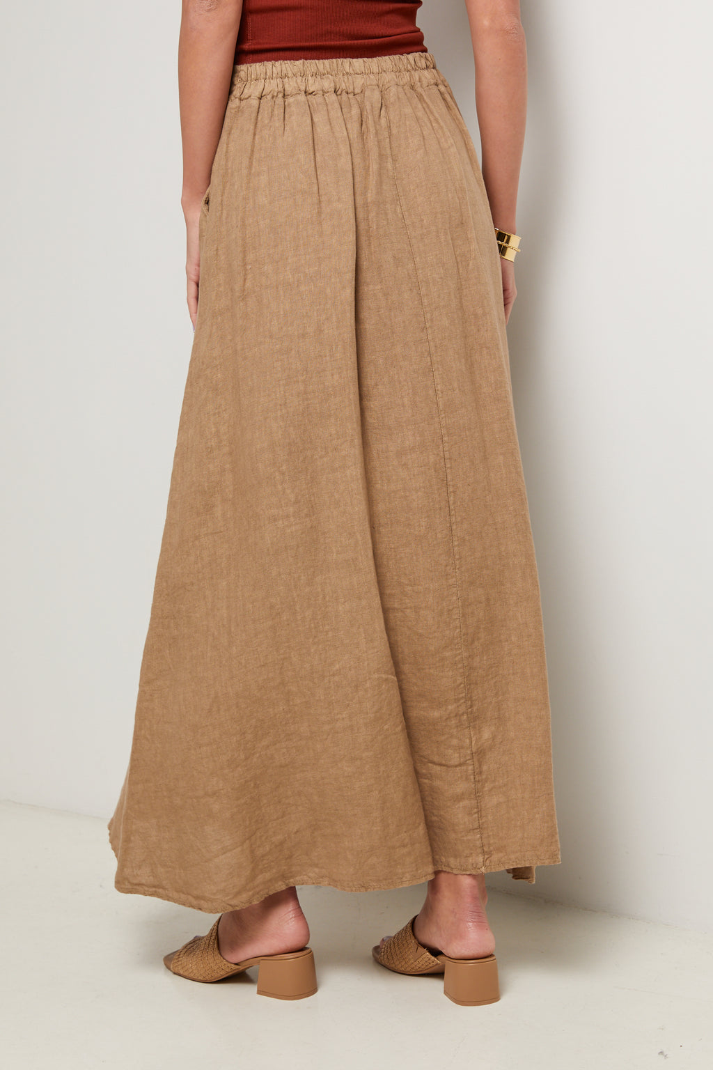 Jupe - Camel - Femme