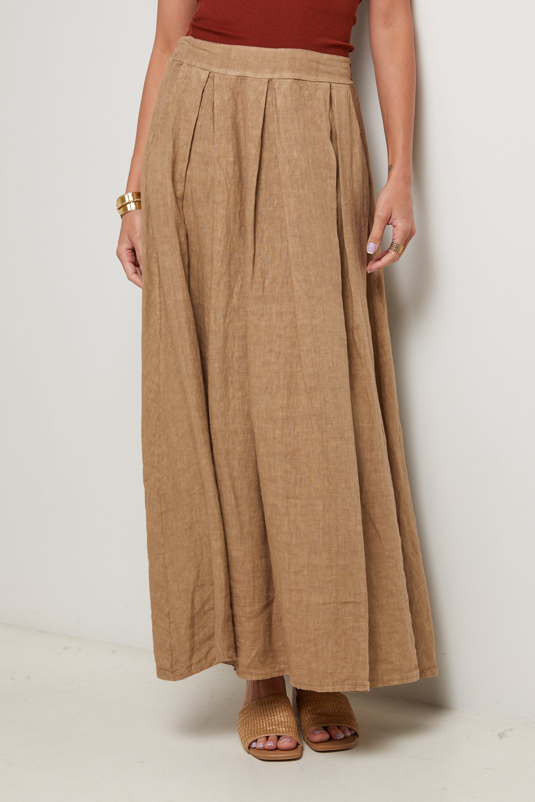Jupe - Camel - Femme