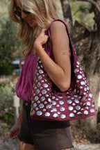 Sac Clouté Aliss - Bordeaux