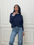 Jeanne sweater - Navy