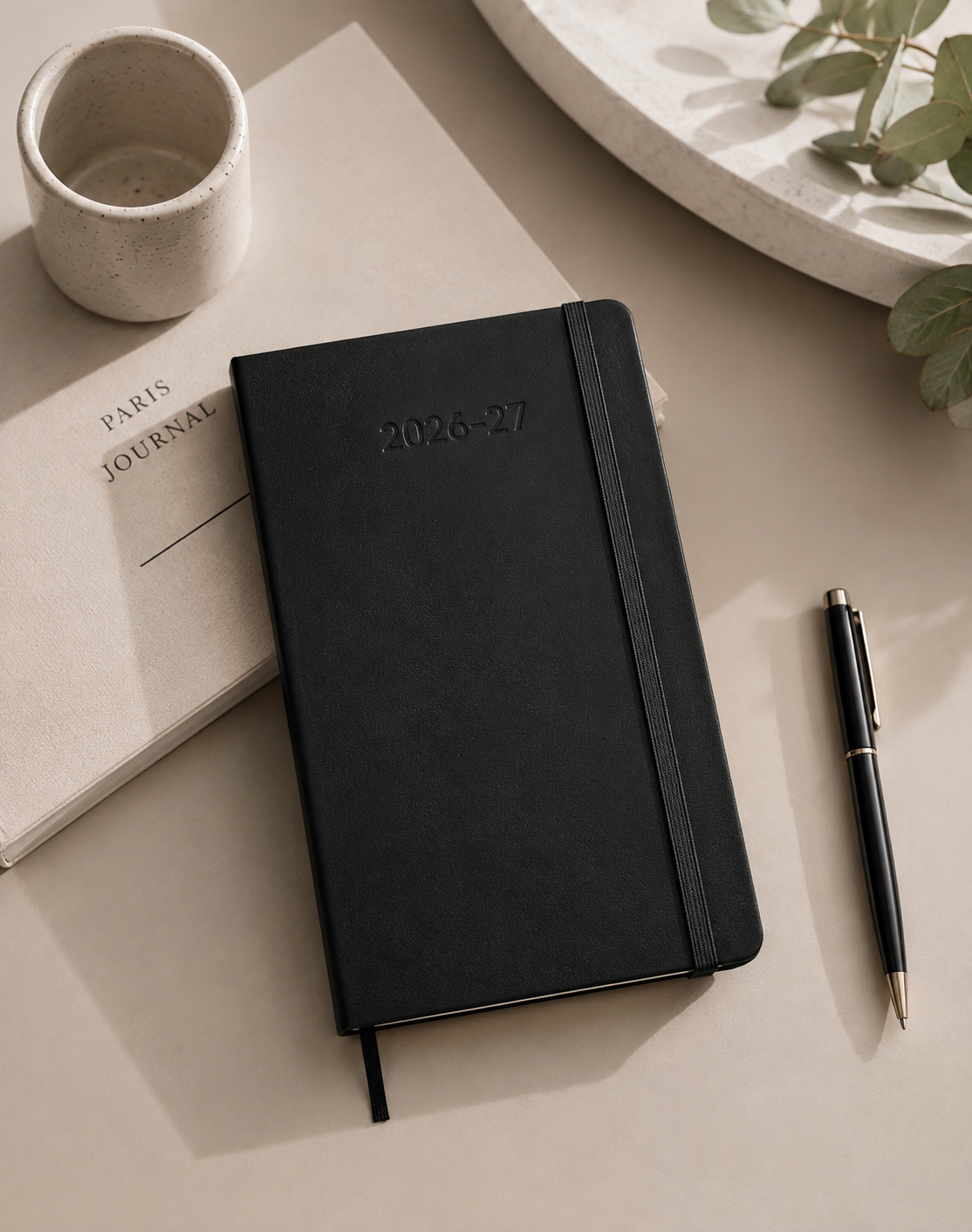 Pocket Planner - 18 Months - PP - Polypropylene - Black