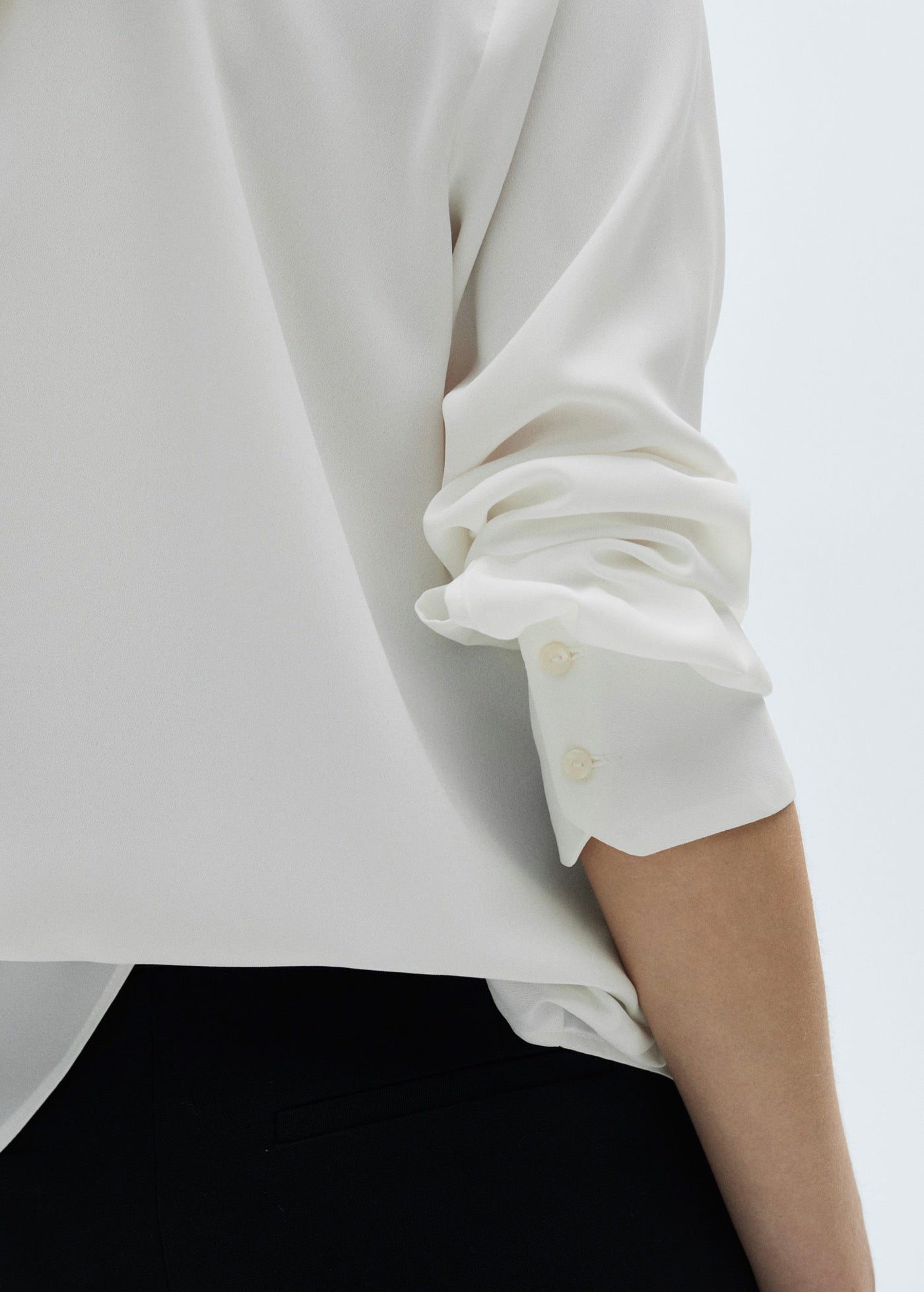 Chemise Fluide Manches Longues