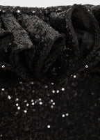 Robe Volant Ornement Paillettes