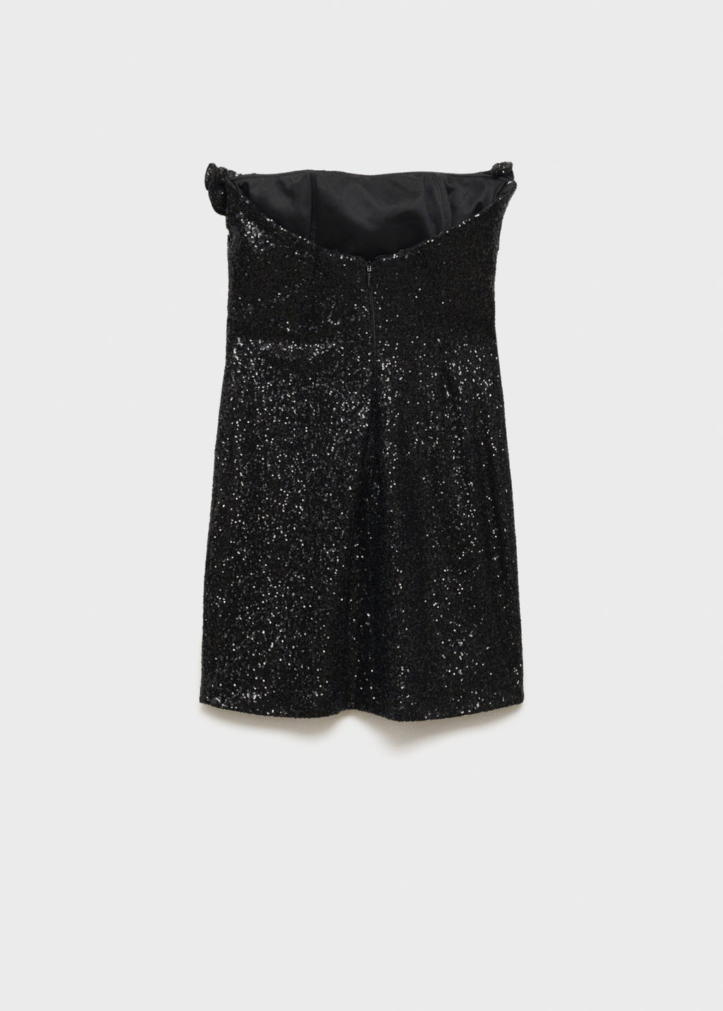 Robe Volant Ornement Paillettes