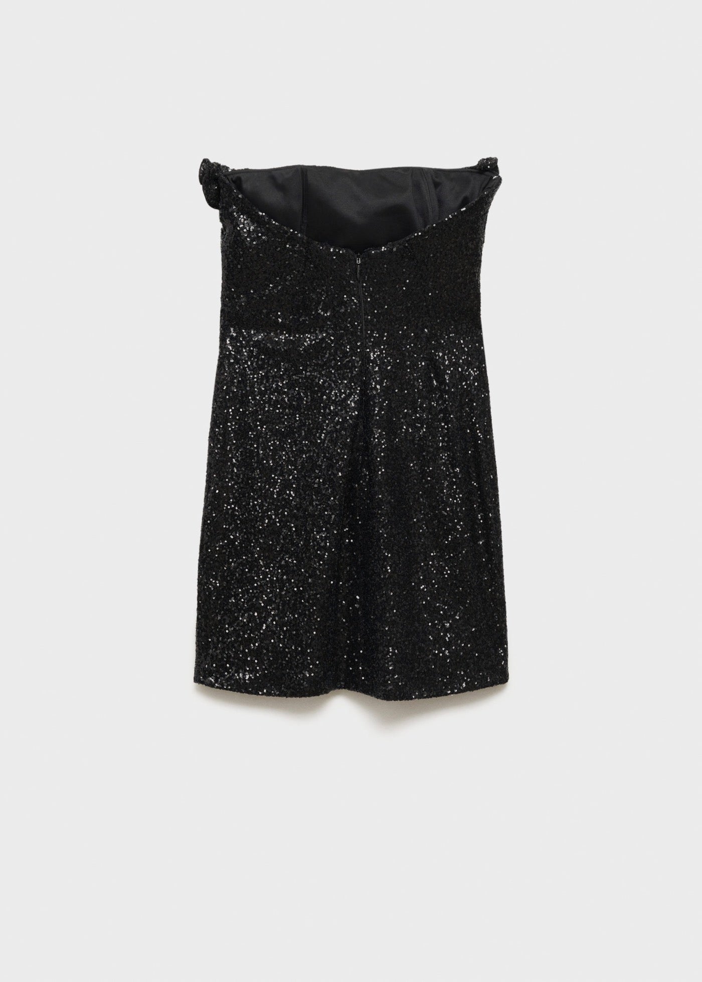 Robe Volant Ornement Paillettes