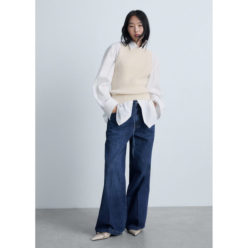 Jean Wideleg Ceinture
