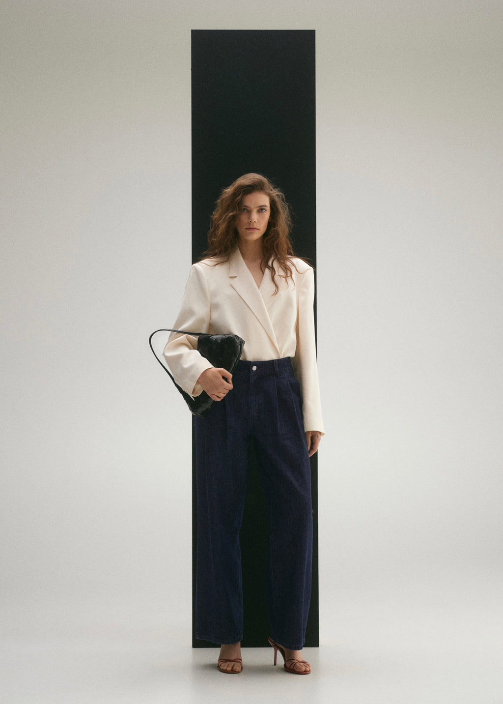 Jean Wideleg Pinces Rinse Wash