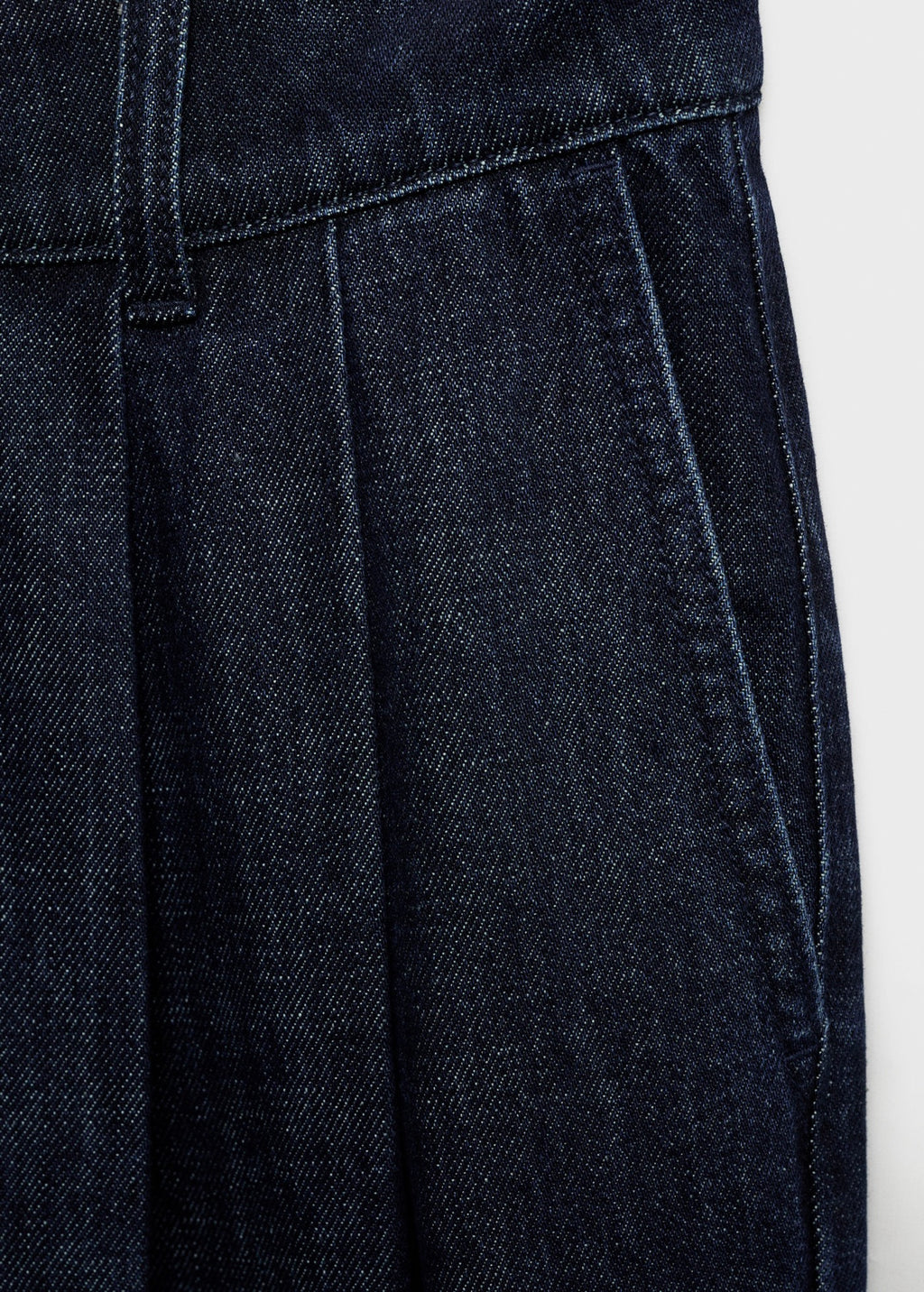 Jean Wideleg Pinces Rinse Wash