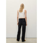 Jeans Miami Rectos Cintura Normal - Denim Negro