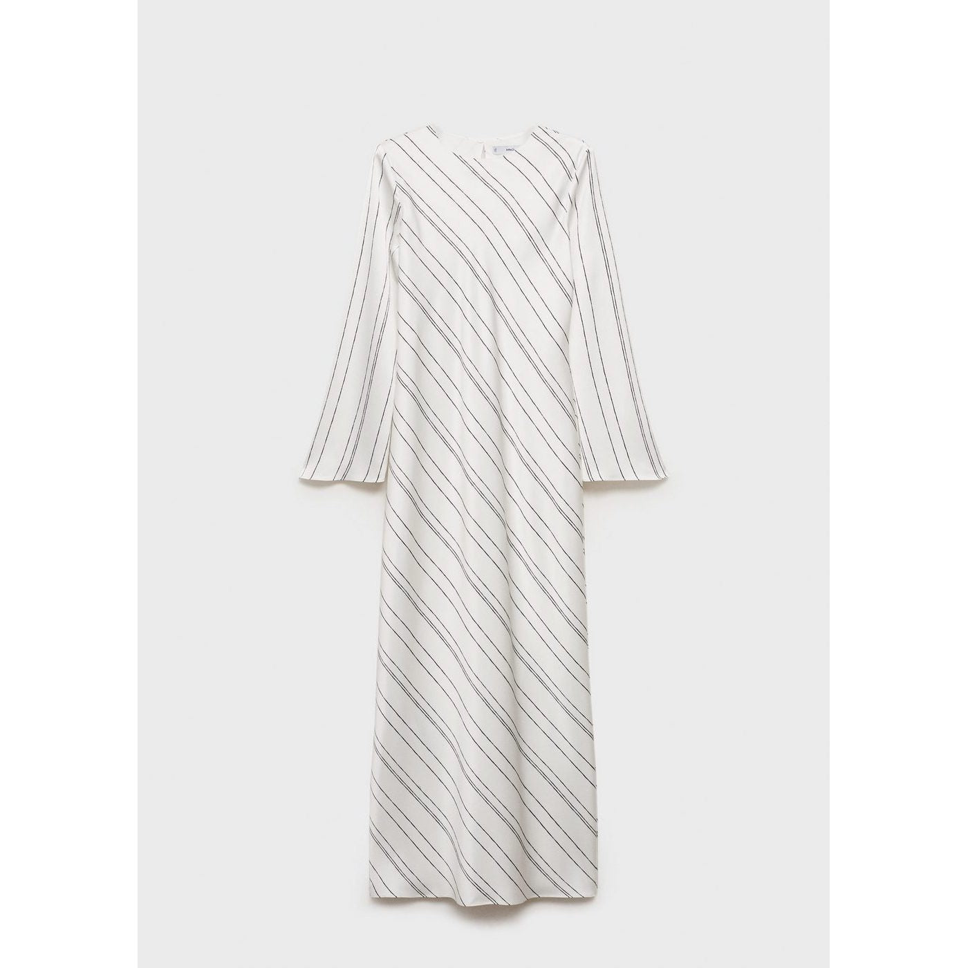 Robe À Rayures Satinée