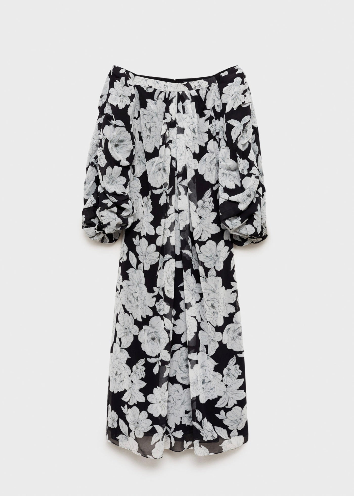 Robe Bustier À Fleurs