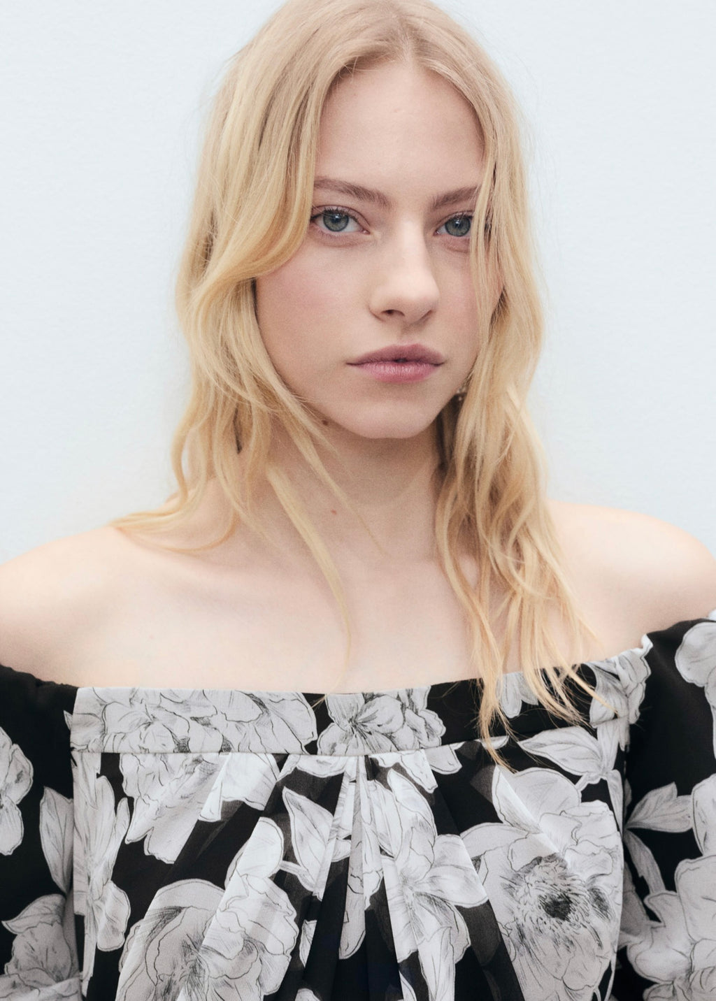 Robe Bustier À Fleurs