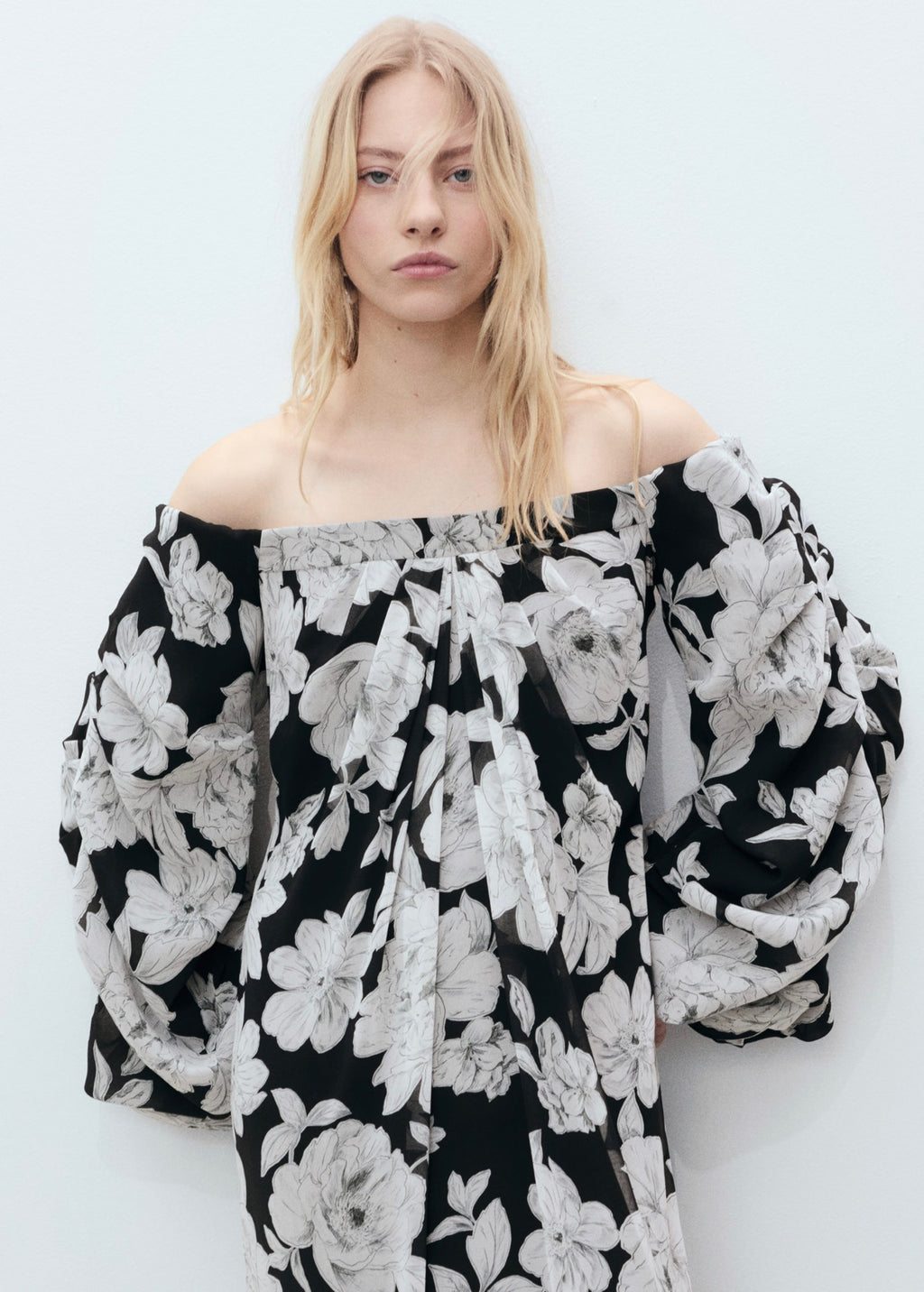 Robe Bustier À Fleurs