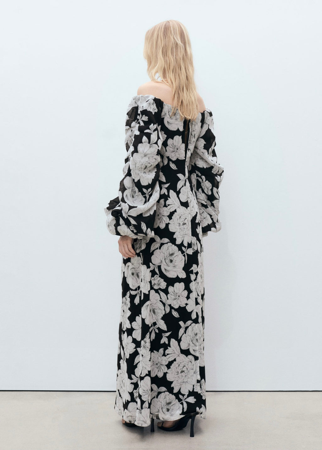 Robe Bustier À Fleurs