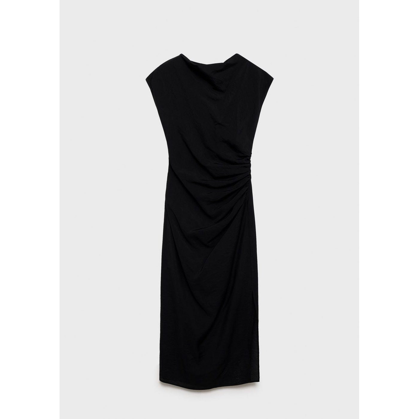 Robe Droite Drapée