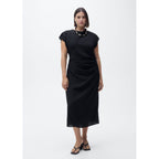Robe Droite Drapée