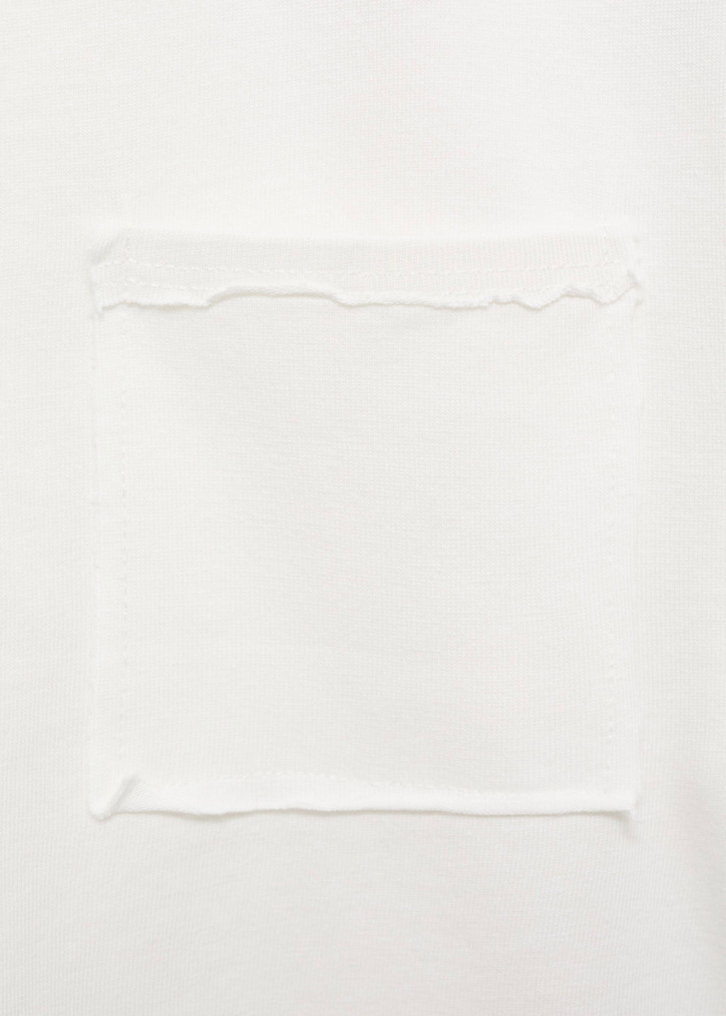 T-Shirt Edge Blanc Cassé - Fille