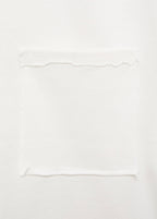 T-Shirt Edge Blanc Cassé - Fille