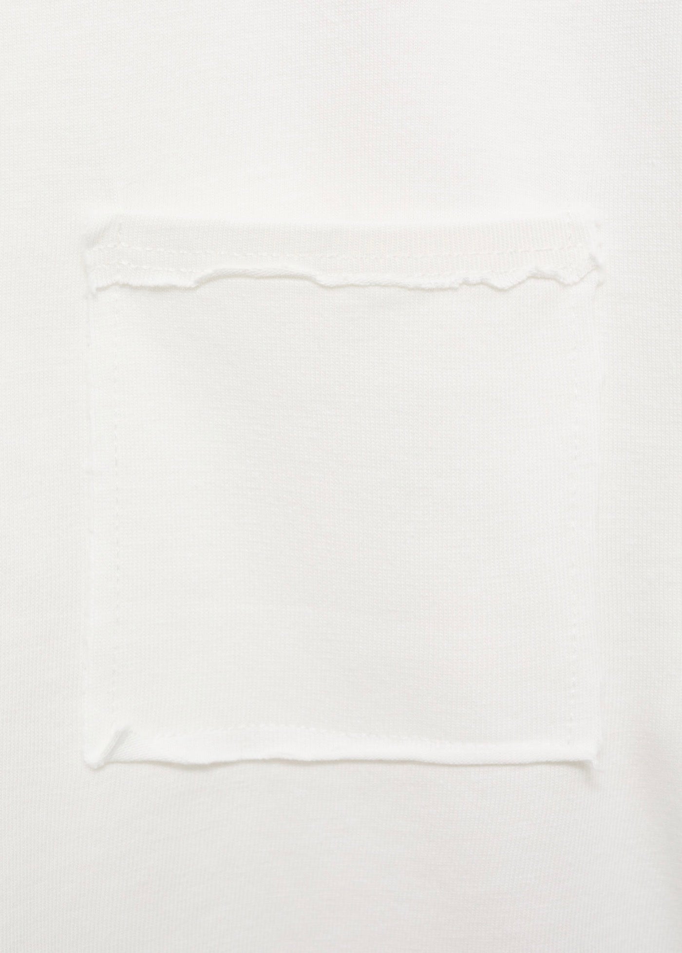 T-Shirt Edge Blanc Cassé - Fille
