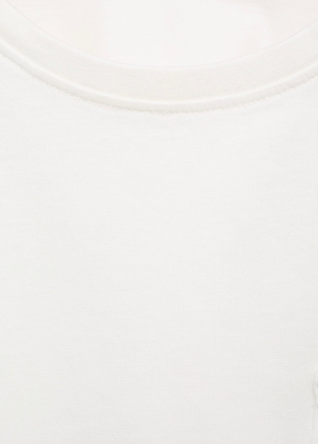 T-Shirt Edge Blanc Cassé - Fille