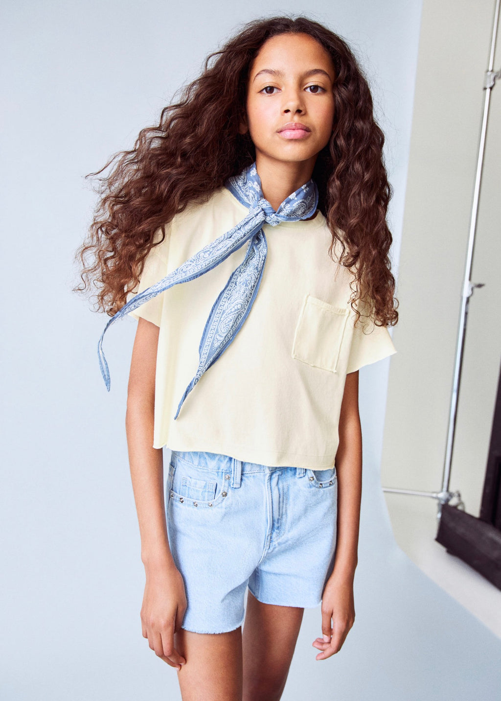 T-Shirt Edge Jaune - Fille