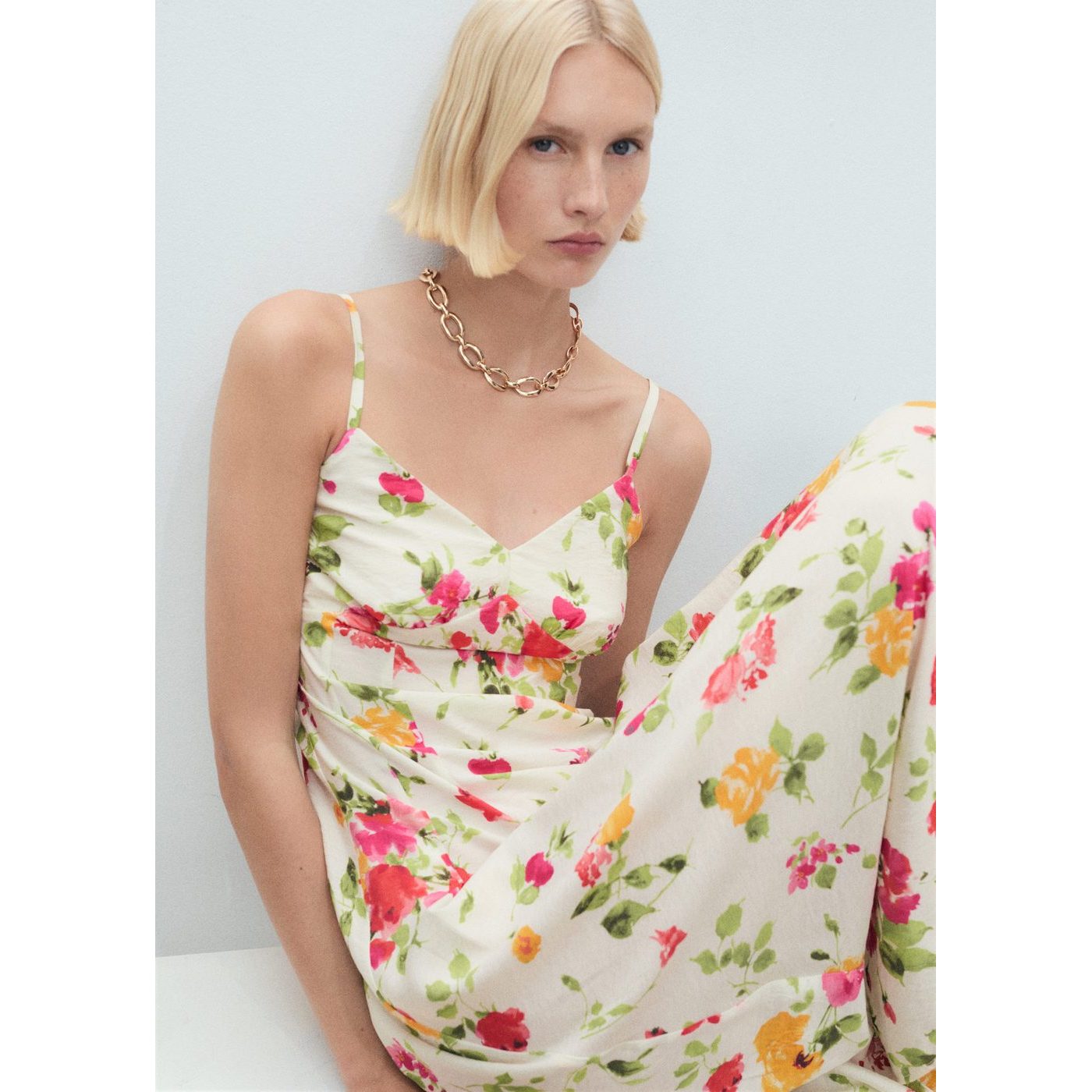 Vestido Ramo - Crudo