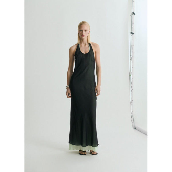 Semi-Transparent Combination Dress