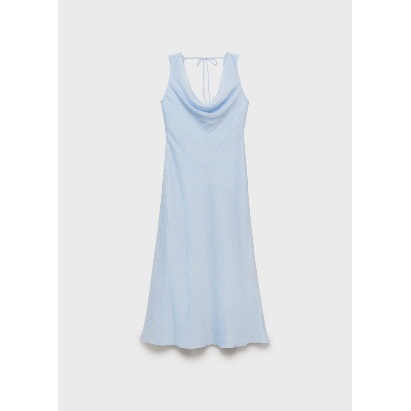 Robe Midi Encolure Drapée