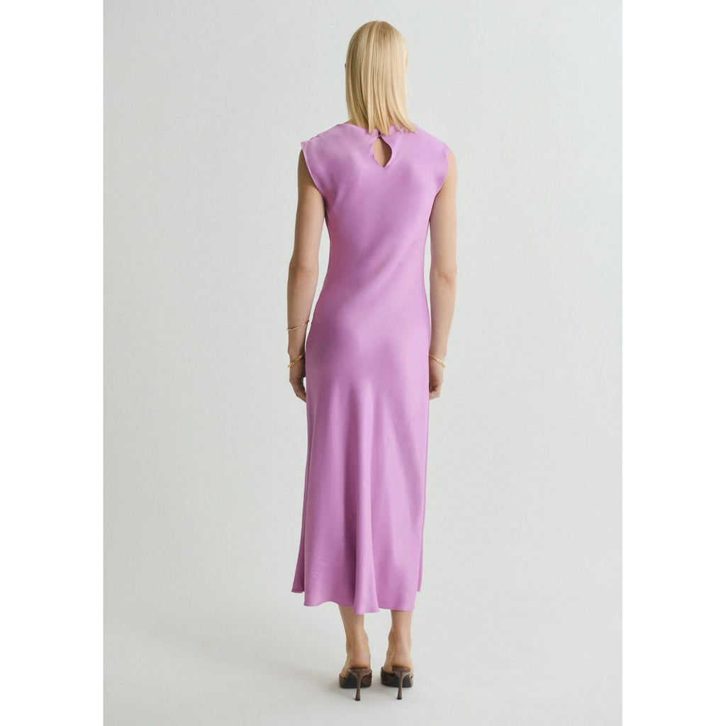 Robe Midi Satinée