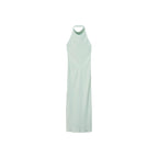 Robe Satinée Emmanchures Américaines