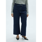 Jean Style Jupe-Culotte Catherin Taille Haute
