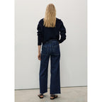 Jean Style Jupe-Culotte Catherin Taille Haute