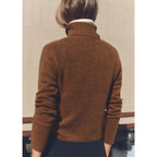 Turtleneck Sweater - Chocolate