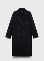 Manteau Laine Fait Main Oversize