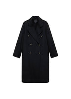 Manteau Laine Fait Main Oversize